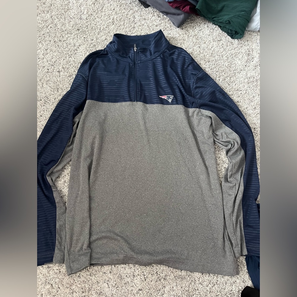 Men’s patriots half zip